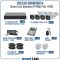Готовый комплект 5Мп IP-видеонаблюдения PoE, уличный, на 4 камеры, с жёстким диском, с удалённым просмотром, для дома, дачи, бизнеса. Smart Link SL-IP5M4BP-H