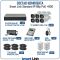 Готовый комплект 5Мп IP-видеонаблюдения PoE, уличный, на 6 камер, с жёстким диском, с удалённым просмотром, для дома, дачи, бизнеса. Smart Link SL-IP5M6BP-H