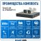 Готовый комплект 8Мп IP-видеонаблюдения PoE, уличный, на 2 камеры, с жёстким диском 1Tb, с удалённым просмотром, для дома, дачи, бизнеса. Smart Link SL-IP8M2BP-H1