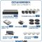Готовый комплект 8Мп IP-видеонаблюдения PoE, уличный, на 4 камеры, с жёстким диском 1Tb, с удалённым просмотром, для дома, дачи, бизнеса. Smart Link SL-IP8M4BP-H1