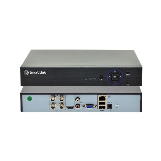 Мультигибрибный 4-канальный HD-видеорегистратор Smart Link AVR-NH3104A (4*1080N) с записью на жесткий диск Мультигибрибный 4-канальный HD-видеорегистратор Smart Link AVR-NH3104A (4*1080N) с записью на жесткий диск
