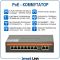 Готовый комплект 4Мп IP-видеонаблюдения PoE, уличный, на 6 камер со звуком, с записью на жёсткий диск, с удалённым просмотром, для дома, дачи, бизнеса. Smart Link SL-IP4M6MPA-P