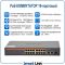 Готовый комплект 4Мп IP-видеонаблюдения PoE, уличный, на 9 камер со звуком, с записью на жёсткий диск, с удалённым просмотром, для дома, дачи, бизнеса. Smart Link SL-IP4M9MPA-P