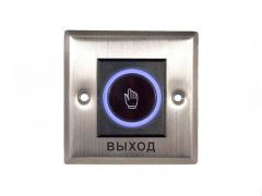 Бесконтактная кнопка Optimus "Выход" - NO/NC (металл)