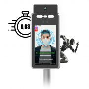 HERO-FRT3000  Самый быстрый терминал доступа с контролем температуры и распознаванием лиц, адаптирован для РФ