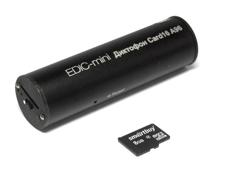 Edic-mini Card16 A96 — Цифровой диктофон Edic-mini Card16 A96 — Цифровой диктофон