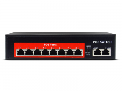 JVS-S10-8P-120W — 10-портовый сетевой коммутатор с поддержкой PoE